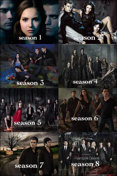 Quelle saison de ''Vampire Diaries'' préfères-tu ?
