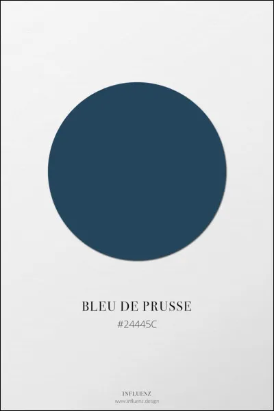 Quelle émotion est souvent associée à la couleur bleue en art ?
