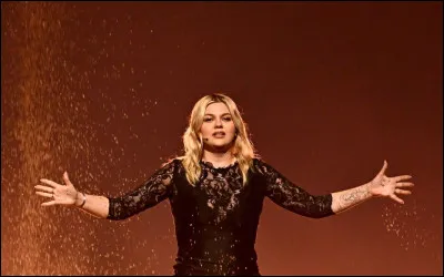 Cette chanteuse a représenté la France à l'Eurovision avec la chanson...