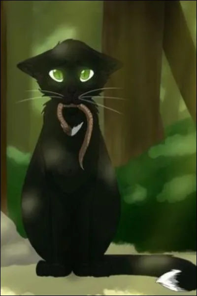 Quel proie Nuage de Jais a-t-il attraper lors de son apprentissage ?