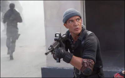 Cette image de Banderas dans le rôle de Galgo provient d'un film de Patrick Hughes. Ce film s'intitule...