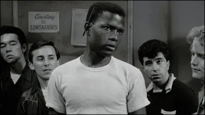 Quel est ce film de Richard Brooks où Poitier joue Gregory W. Miller ?