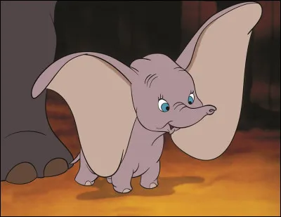 Quel est le nom de cet éléphant aux grandes oreilles de lunivers de Disney ?