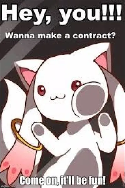 Quel est le véritable but de Kyubey dans "Puella Magi Madoka Magica" ?