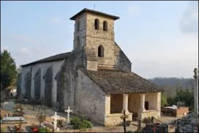 Voici l'église Notre-Dame, à Saint-Aubin-de-Branne. Commune de l'aire d'attraction Bordelaise, elle se situe dans l'ancienne région ...