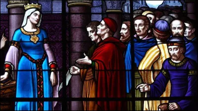 Restons en Angleterre avec le célèbre Richard Ier dit Cur de Lion (1157 - 1199). En voilà un qui a inspiré moults récits aventureux. Son principal adversaire politique sera Phillipe Auguste. Les deux papas des deux rois ont un point commun : Louis VII (Philippe Auguste), et Henri II (Richard), ont épousé la même femme qui sera d'ailleurs la mère de Richard, il s'agit de...