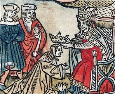 On connait tous le nom de la mère de Charlemagne, la fameuse Bertrade de Laon dite Berthe au Grand Pied, ainsi que celui de son père Pépin III dit le Bref, mais le papa de ce dernier est...