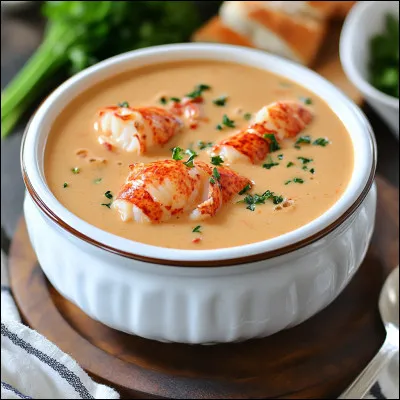 La bisque est une soupe classique de la cuisine française, préparée à partir de ...