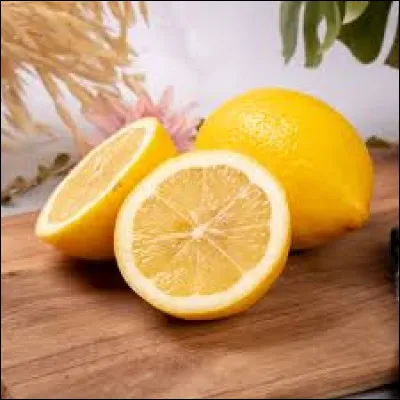 Quelle couleur possède une nuance "citron" ?