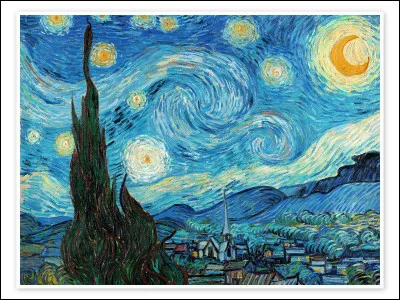 À quel artiste faut-il attribuer le tableau intitulé "La Nuit étoilée" ?