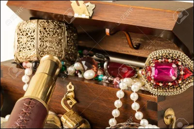 Tu dois te lancer à la recherche d'un trésor, lequel ?