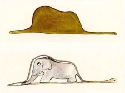 Que pensent les "grandes personnes" du dessin 1 de Saint-Exupéry ?