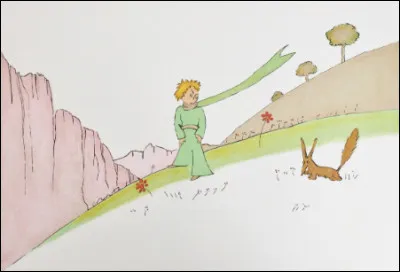 Où se trouve le renard la première fois qu'il rencontre le Petit Prince ?