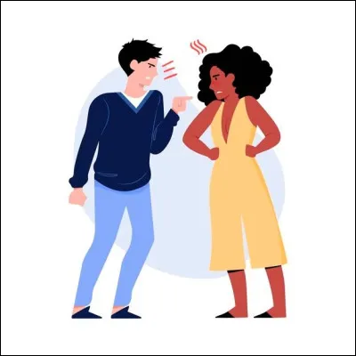 En conflit amoureux, tu...