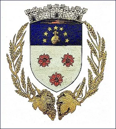 Que repr&eacute;sente le gris dans ce blason ?