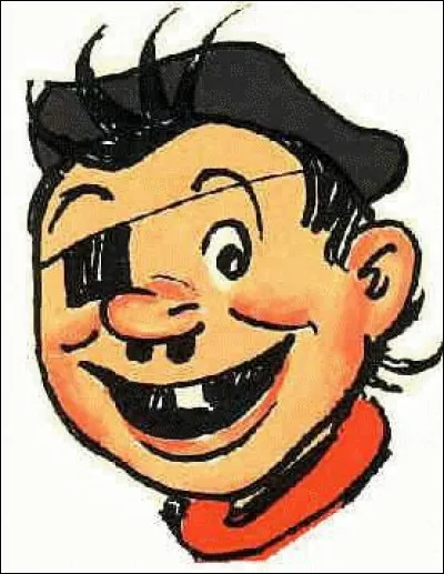 Quel est le nom de ce personnage de fiction du trio les Pieds nickelés, un petit borgne à la force herculéenne ?