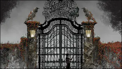 Dans quelle série se trouve l'académie Nevermore ?