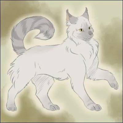 Voici le petit dernier !
Ce matou blanc aux yeux ambrés est...