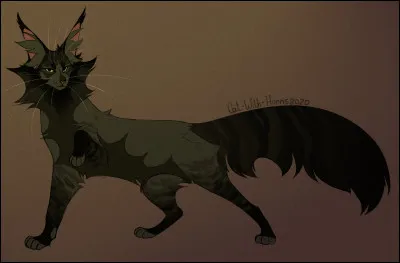 Cette femelle noire aux yeux verts est...