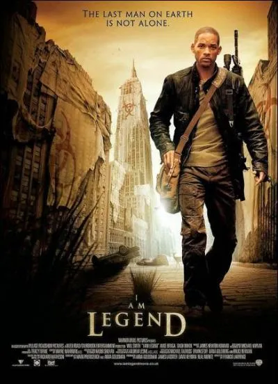 Dans le film ' Je suis une lgende ', il est le dernier survivant d'une pandmie qui a transform les hommes en vampires . Il s'agit de :