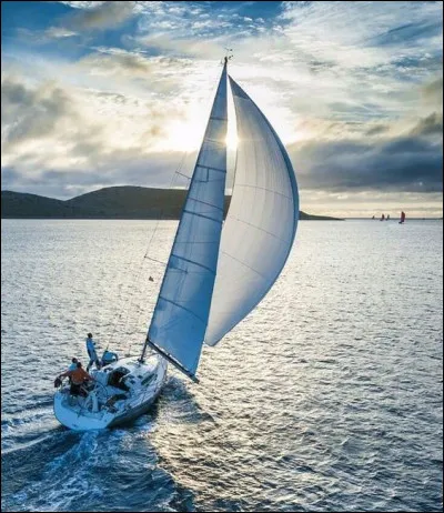 Pièce de bois dur ou de tôle fixée de chaque côté du mât d'un voilier !