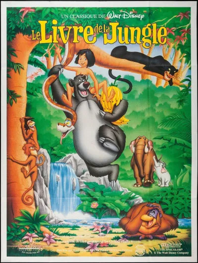 En quelle année a été publié "Le Livre de la jungle" ?