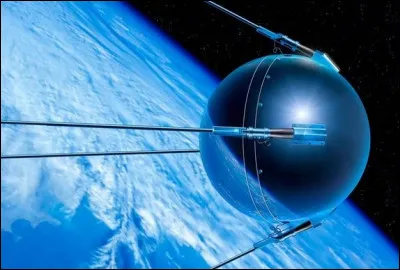 Comment se nomme le premier satellite placé sur orbite terrestre en 1957 ?