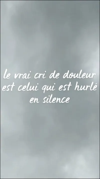 Ta relation avec tes émotions est...