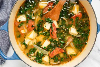 Ceci est du caldo verde.