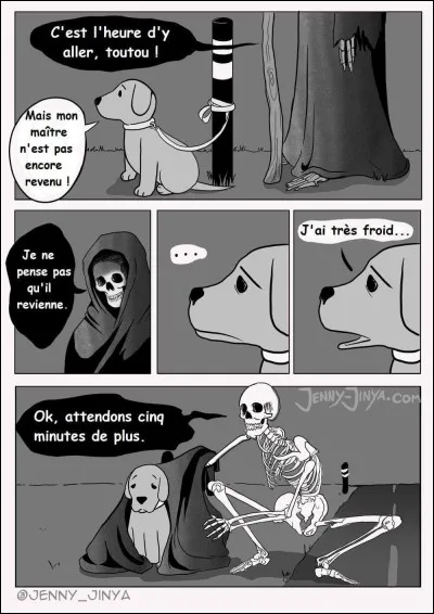 Pour finir ce quiz, pourriez-vous me dire de quelle bande dessinée est issue cette planche ?