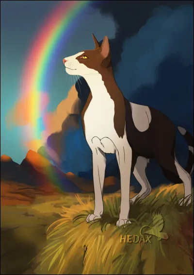 Qui sont les chats ayant du lien de sang avec Plume Filante ?