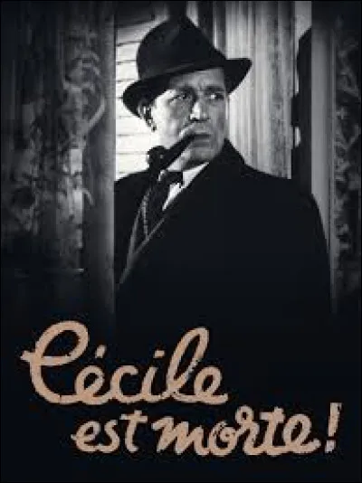 Quel acteur incarne le commissaire Maigret dans le téléfilm "Cécile est morte", diffusé en 1967 ?