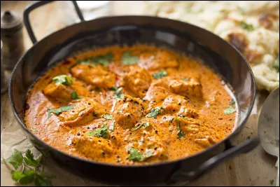 D'où provient le butter chicken ?