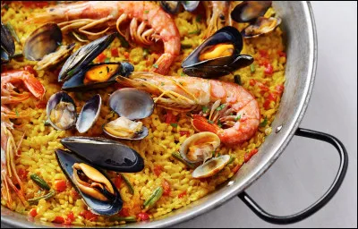 D'où provient la paella ?