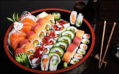 D'où provient le sushi ?