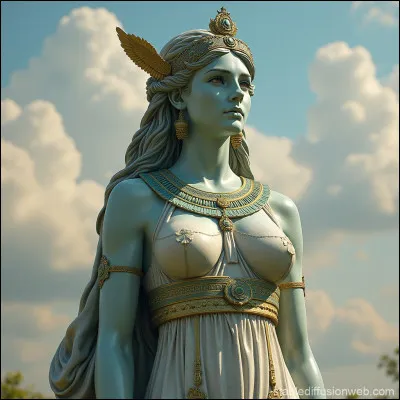 Qui est la fille de la déesse de la sagesse ?