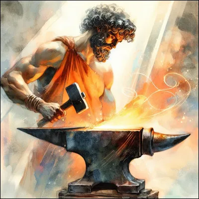 Qui est la fille d'Héphaïstos ?