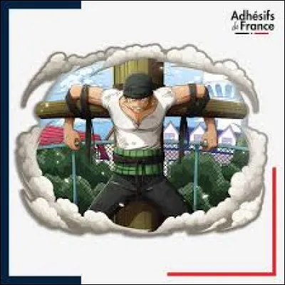 Pour quelle raison Zoro sest-il retrouvé accroché à ce poteau ?