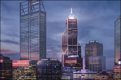 Le Central Park est un gratte-ciel de 52 étages situé à Perth :