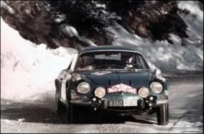 Quel est ce pilote suédois qui court en rallye pour Alpine entre 1971 et 1973, remportant en 1971 le Rallye Monte-Carlo, le San Remo, le Rallye alpin d'Autriche et l'Acropole avec une A 110 ?