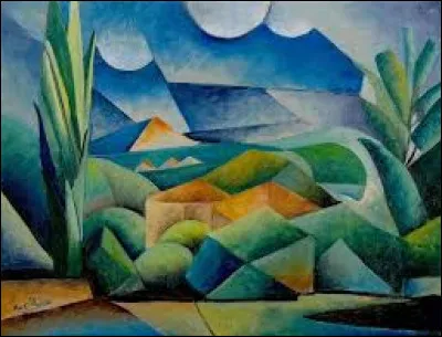 Quel style artistique utilise souvent des formes géométriques et des couleurs vives ?