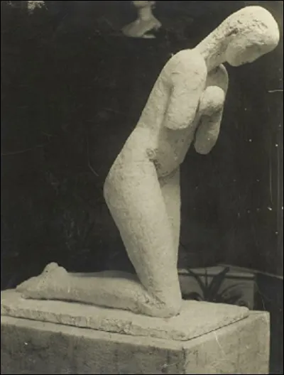 Quel sculpteur roumain est l'auteur de cette sculpture intitulée ''La prière'' ?