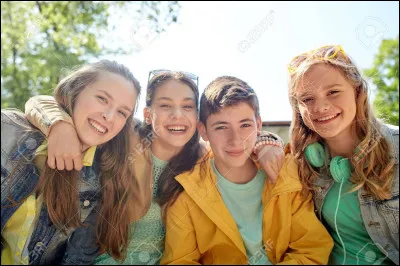 En groupe, tu es plutôt