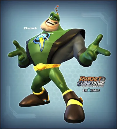 Quel est donc ce personnage fanfaron au costume vert, que l'on retrouve dans les épisodes de "Ratchet & Clank" ?