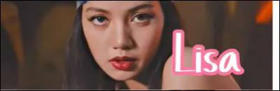 Lisa est la première