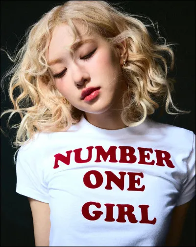 Quelle est la toute première chanson de Rosé ?