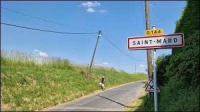 Notre balade prend fin à l'entrée de Saint-Mard. Village Axonais, il se situe dans l'ex région ...