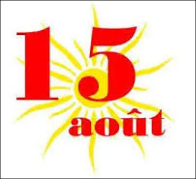 Quel jour férié correspond au 15 août ?