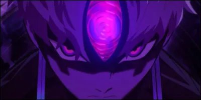 De quelle couleur Fuga Yamashiro voulait-il que soit l'aura de l'il Maléfique, avant le violet ?