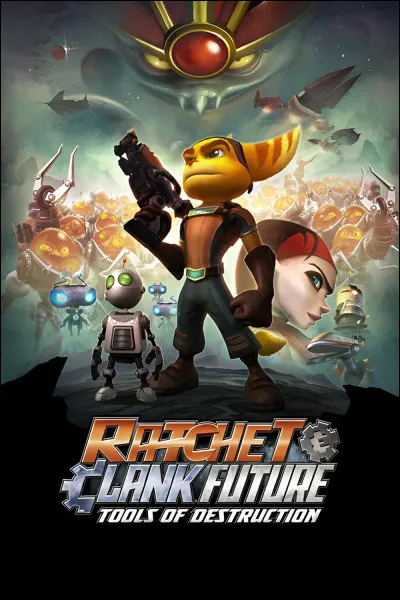 À la fin du jeu "Ratchet & Clank : Opération Destruction", qu'arrive-t-il au petit robot Clank ?